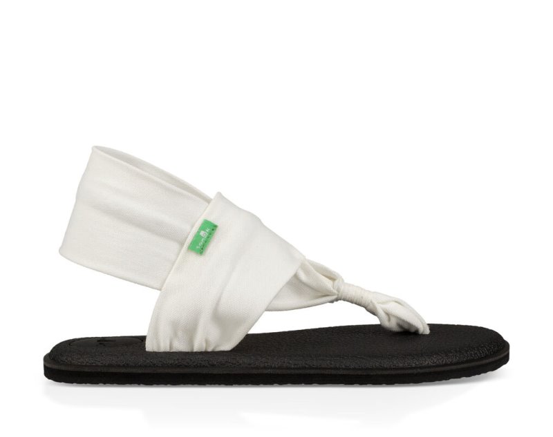 Womens Sanuk Yoga Slings Sandals White 8 Distributor South Africa - Sanuk  For Sale Cape Town